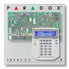 Pack alarme centrale PARADOX MG5050+ avec clavier filaire K32LCD+