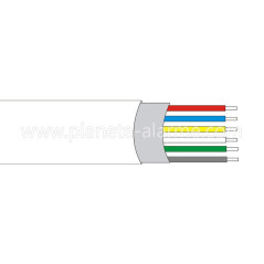 Câble d'alarme souple 6 conducteurs