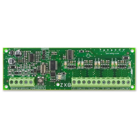 Paradox ZX8SP - Module d'extension 8 zones filaires