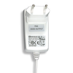 Paradox PA6 - Adaptateur 220V/6V pour clavier sans-fil Paradox K37 et K38