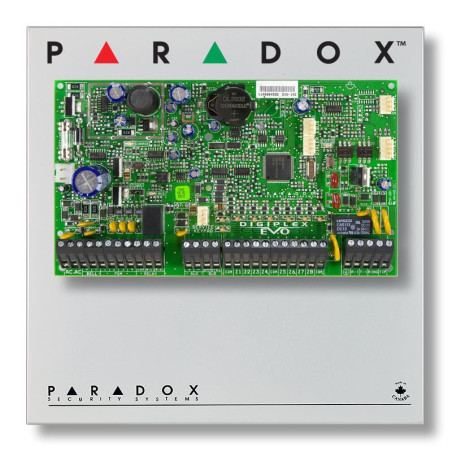 Alarme PARADOX EVO192 - Centrale filaire Paradox